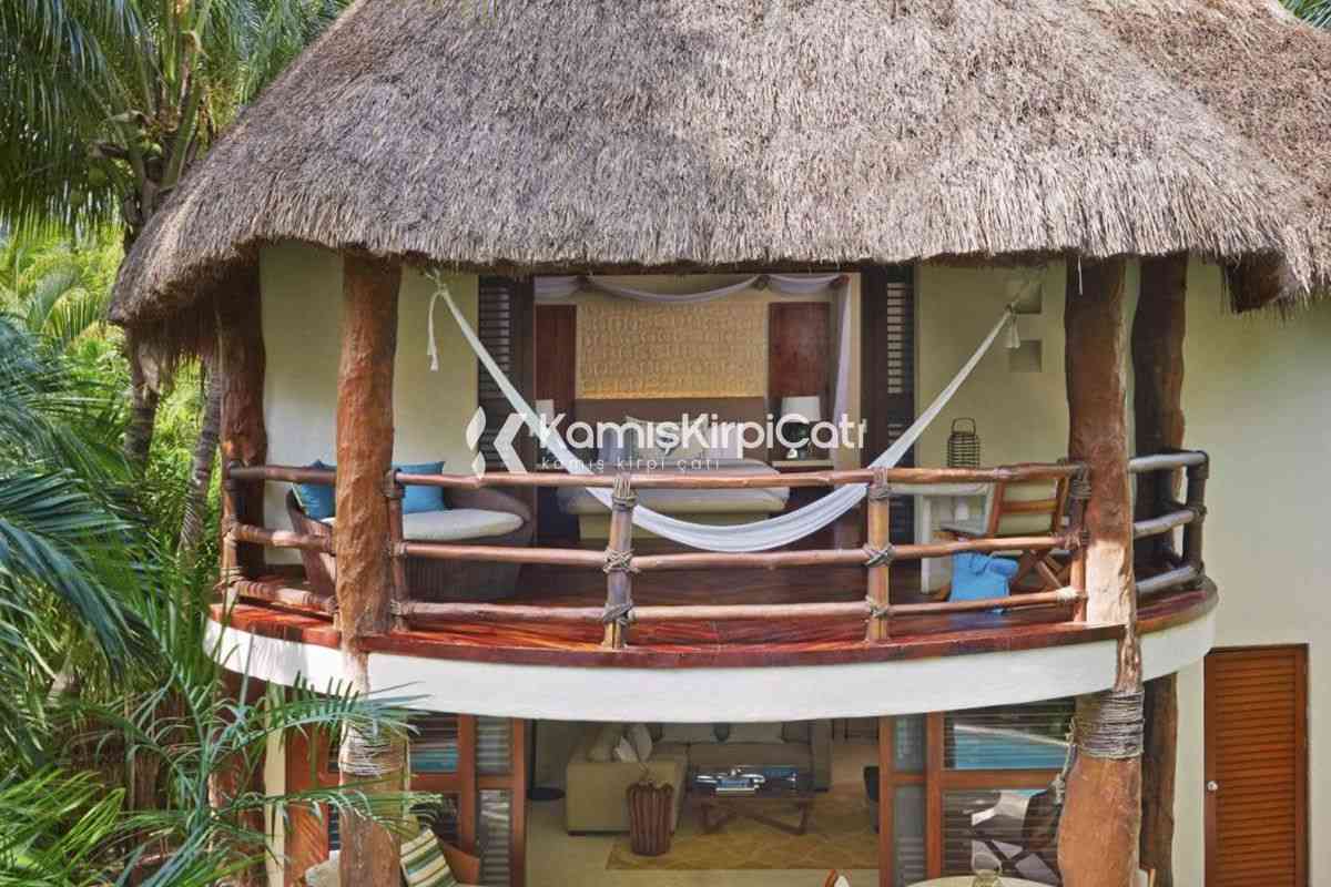 Saz Kamış Çatı ile Otellerinize Değer Katın